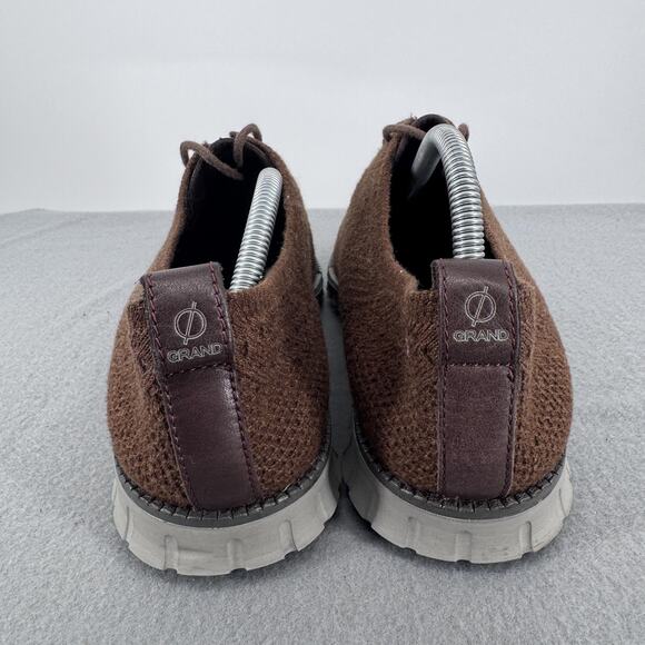 Cole Haan Zerogrand Shoes Mens Size 10 Brown Knit‎ Wingtip Oxford Dress Comfort main image 7